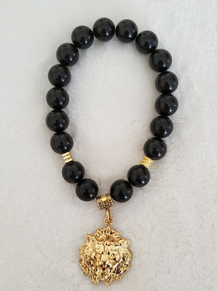 Crystal Healing Bracelet ~ Black Onxy